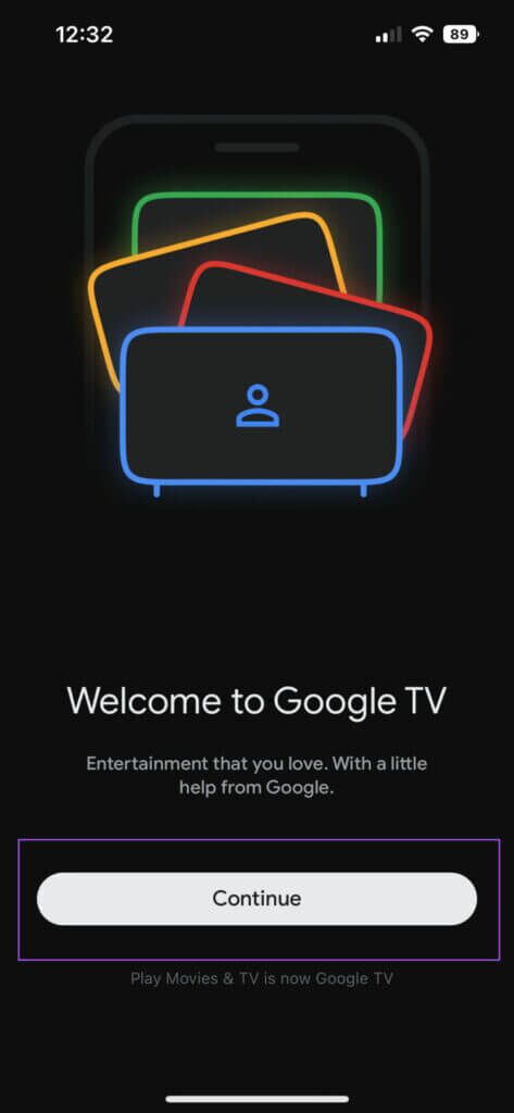 continue-google-tv-app-iphone-473x1024-1-473x1024 كيفية استخدام iPhone كجهاز تحكم لـ Google TV