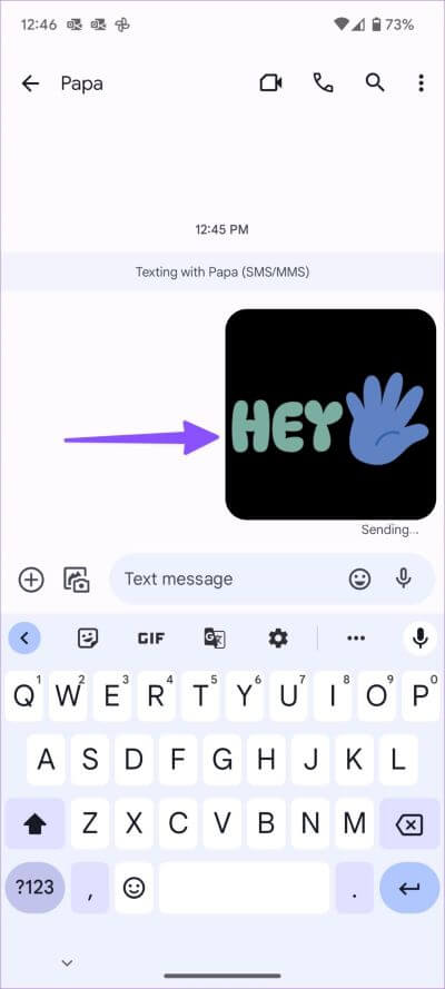 create-custom-text-stickers-on-Android-10-400x889 كيفية إنشاء ملصقات نصية مخصصة على Android