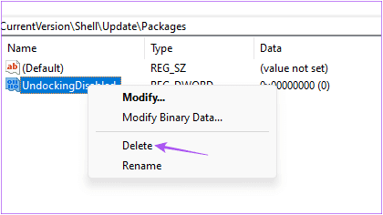 delete-registry-value-windows-11 أفضل 3 طرق لتمكين السحب والإفلات للملفات على Windows 11