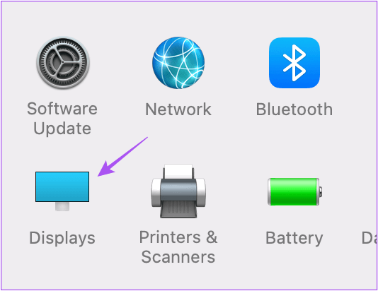 display-system-preferences-mac سطوع الشاشة على نظام Mac لا يعمل إليك أفضل الحلول
