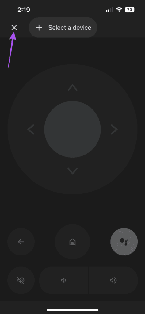 exit-google-tv-remote-app-iphone-473x1024-1 كيفية استخدام iPhone كجهاز تحكم لـ Google TV