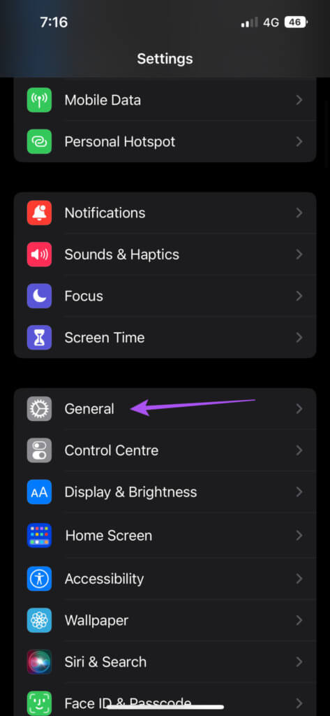 general-settings-iphone-7-473x1024-1-473x1024 أفضل 5 طرق لإصلاح عدم تسجيل الصوت في تطبيق Voice Memos على iPhone