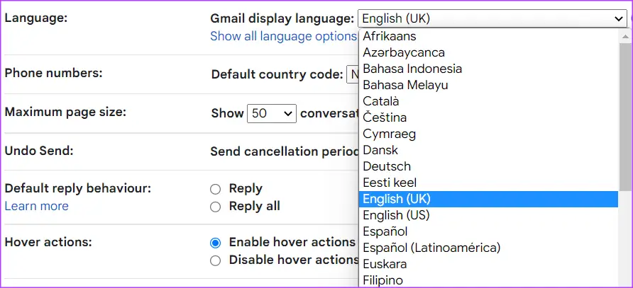 كيفية تغيير إعدادات اللغة على Gmail - %categories