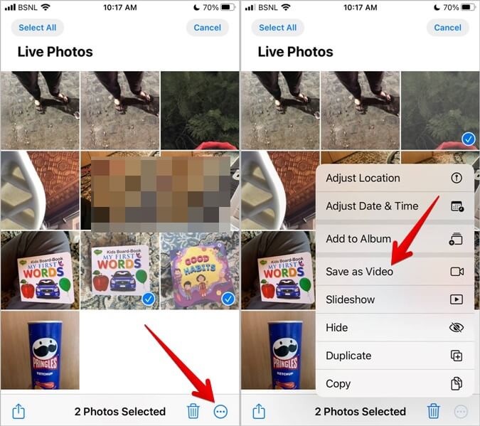 كيفية حفظ Live Photos كفيديو على iPhone (بما في ذلك iOS 16) - %categories