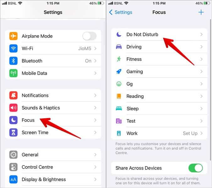 كيفية استخدام أوضاع التركيز مع قفل الشاشة على iPhone (iOS 16) - %categories