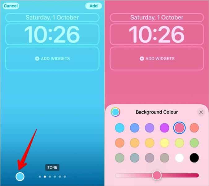 iPhone-Lock-Screen-Dynamic-Solid-Color-675x599 أفضل 13 نصيحة لتحرير شاشة قفل iPhone وتخصيصها على iOS 16