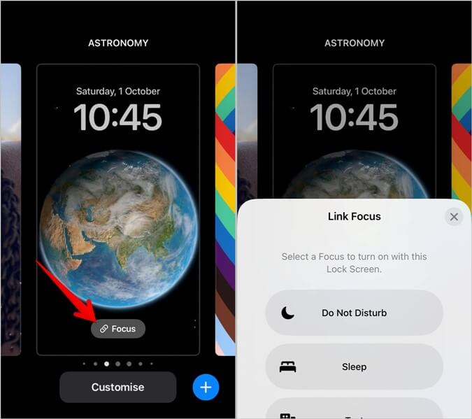 iPhone-Lock-Screen-Focus-675x599 أفضل 13 نصيحة لتحرير شاشة قفل iPhone وتخصيصها على iOS 16