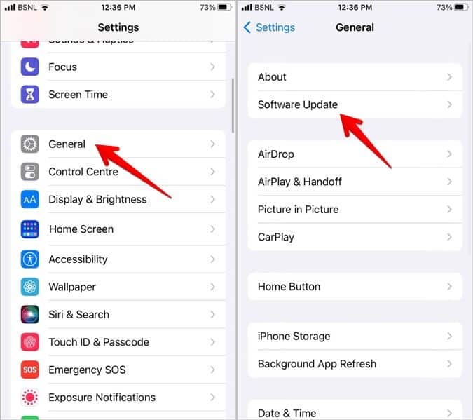 iPhone-Software-Updat-675x599 8 طرق لإصلاح عدم عمل iOS 16 Photo Cutout