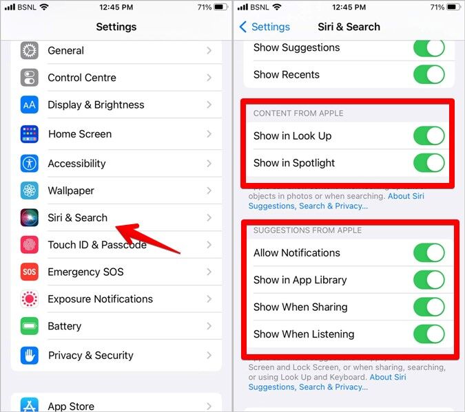 iPhone-Visual-Lookup-settings-675x599 8 طرق لإصلاح عدم عمل iOS 16 Photo Cutout