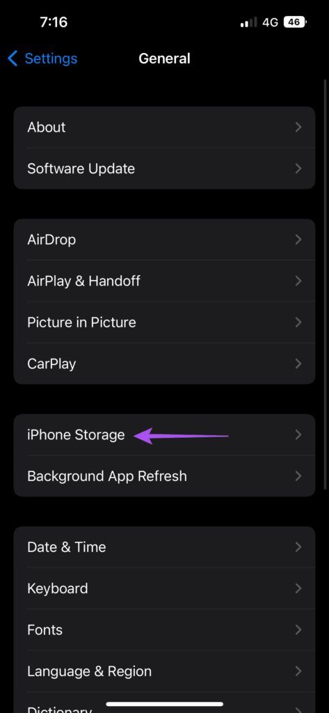 iphone-storage-settings-473x1024-1 أفضل 5 طرق لإصلاح عدم تسجيل الصوت في تطبيق Voice Memos على iPhone