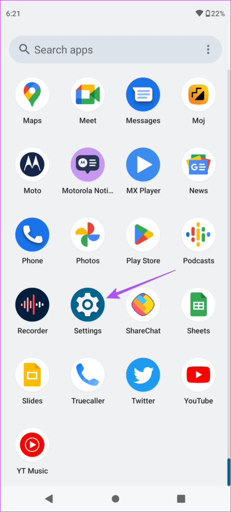 open-settings-android-462x1024-1 أفضل 6 إصلاحات لعدم عمل لوحة مفاتيح Android في تطبيق YouTube