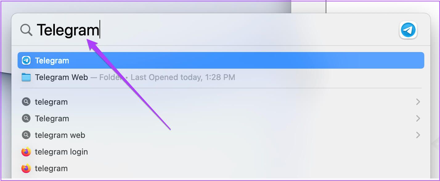 open-telegram-app-on-mac-1428x588 أفضل 5 إصلاحات لعدم عمل مكالمات فيديو Telegram لسطح المكتب على نظام Mac