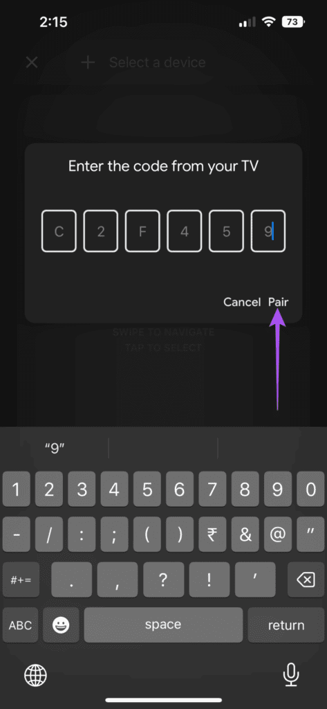 pair-iphone-to-google-tv-473x1024-1 كيفية استخدام iPhone كجهاز تحكم لـ Google TV