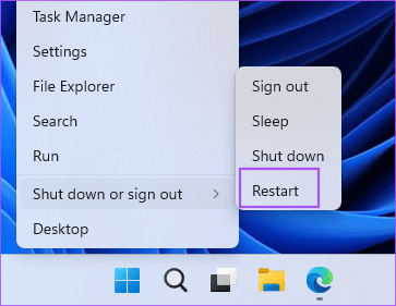 restart-pc-to-change-registry-editor-settings أفضل 3 طرق لتمكين السحب والإفلات للملفات على Windows 11