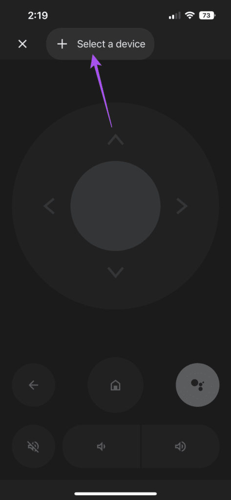 select-a-device-google-tv-app-iphone-473x1024-1 كيفية استخدام iPhone كجهاز تحكم لـ Google TV