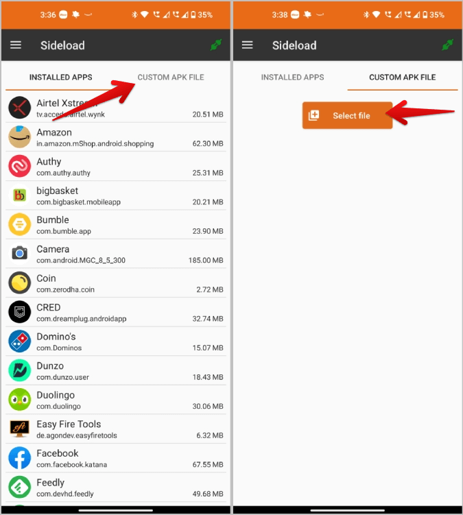 select-apk-file-to-install-on-the-Galaxy-Watch-1 كيفية الحصول على خلفيات ساعة Pixel Watch على Samsung Galaxy Watch