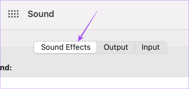sound-effects-sound-settings-mac أفضل 8 إصلاحات لعدم عمل تسجيل في Voice Memos على Mac