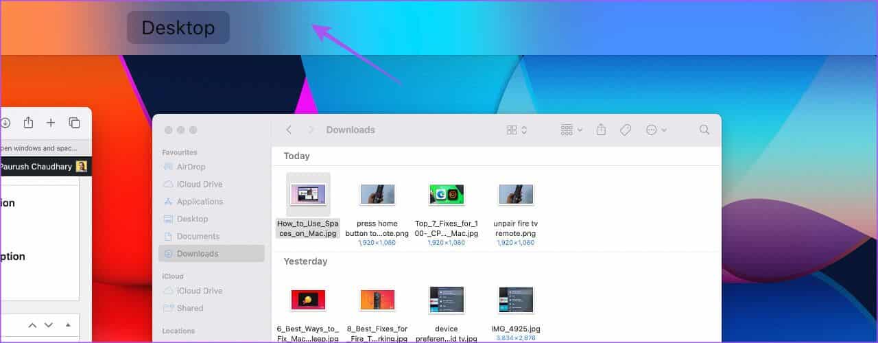 spaces-bar-mission-control-mac-1280x500 كيفية استخدام Spaces على نظام Mac
