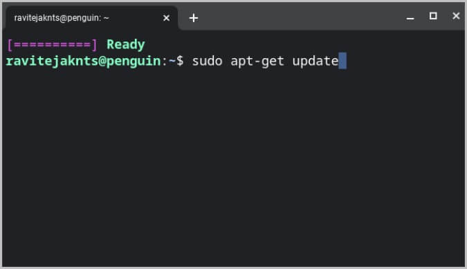 sudo-apt-get-update-on-ChromeOS-Linux-Terminal-675x389 4 طرق لعكس هاتف Android على Chromebook