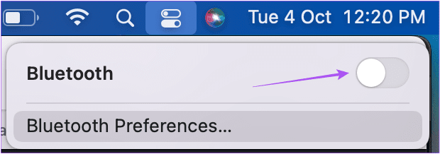 turn-on-blueooth-mac-1 أفضل 5 إصلاحات لعدم عمل AirPlay على Mac
