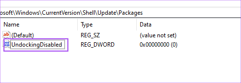 undocking-disabled-registry-editor-win-11 أفضل 3 طرق لتمكين السحب والإفلات للملفات على Windows 11