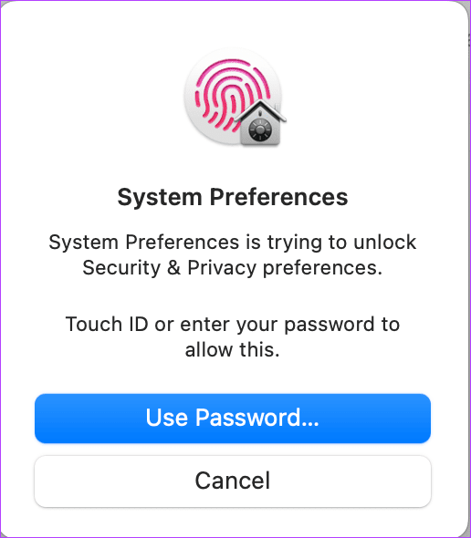 unlock-firewall-settings-mac أفضل 5 إصلاحات لعدم عمل AirPlay على Mac