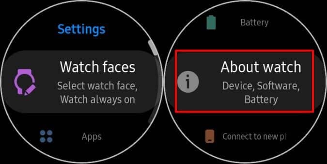 About-Watch-on-Galaxy-Watch-675x338 كيف أعرف طراز Galaxy Watch الذي أمتلكه؟