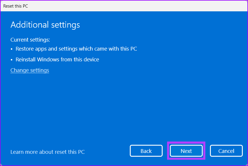 Additional-Settings-1-1 أفضل 8 طرق لإصلاح الملفات الفاسدة و التالفة على نظام التشغيل Windows 11