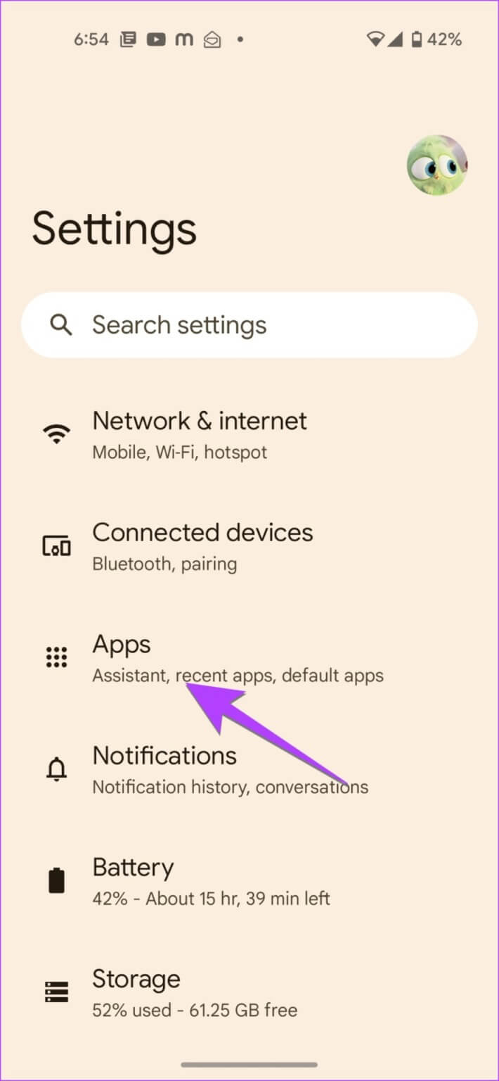 Android-Apps-Setting-710x1536-1-710x1536 9 طرق لإضافة تطبيق إلى الشاشة الرئيسية على iPhone و Android