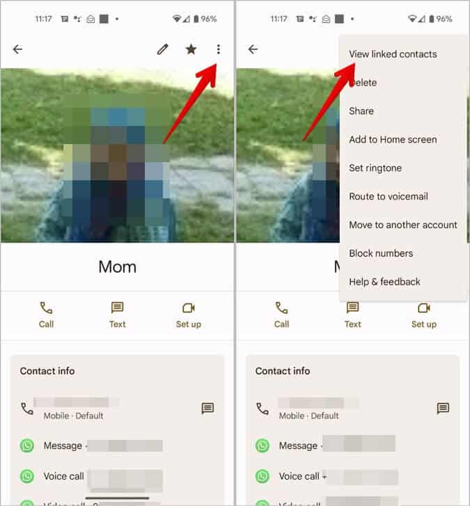 Android-Contact-Individual-Linked-675x727 كيفية التحقق من مكان حفظ جهات الاتصال على Android و iPhone