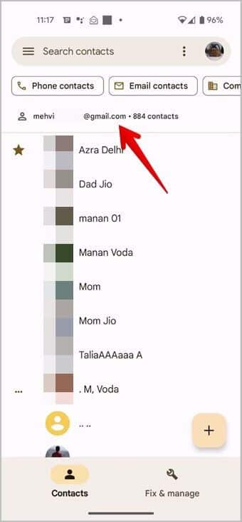 Android-Contacts-Storage-340x732 كيفية التحقق من مكان حفظ جهات الاتصال على Android و iPhone