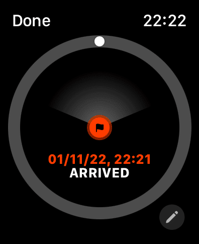 Apple-Watch-Backtrack-12 watchOS 9: كيفية استخدام Compass Backtrack و Waypoints على Apple Watch