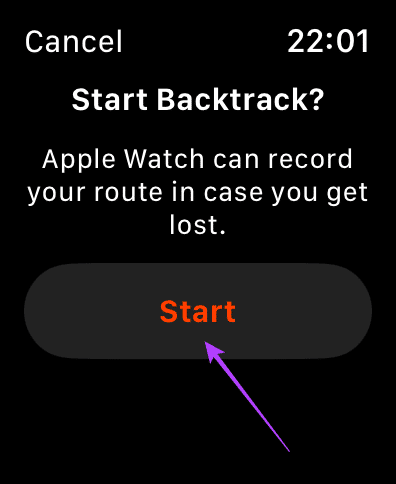 Apple-Watch-Backtrack-3 watchOS 9: كيفية استخدام Compass Backtrack و Waypoints على Apple Watch