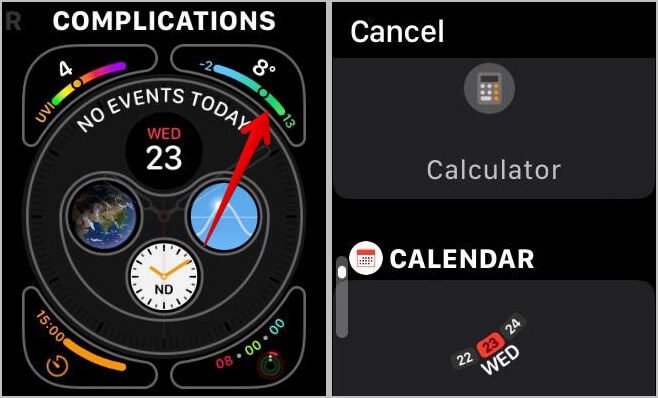 Apple-Watch-Face-Complications-Add كيفية إضافة أو تحرير أو إزالة الإضافات من Apple Watch Face