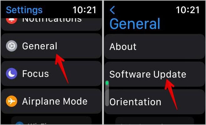 Apple-Watch-Software-Update-658x398 8 طرق لإصلاح عدم عمل لقطة شاشة Apple Watch