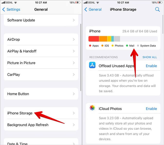 Apple-Watch-iPhone-Storage-675x599 8 طرق لإصلاح عدم عمل لقطة شاشة Apple Watch