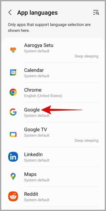 Change-Individual-App-Languages-on-Samsung-Galaxy-Phone كيفية تغيير النظام ولغة التطبيقات الفردية على هواتف Samsung Galaxy
