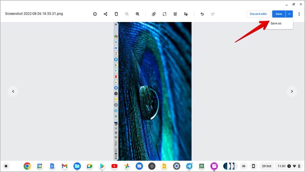 كيفية تحرير صورة أو لقطة شاشة على Chromebook - %categories