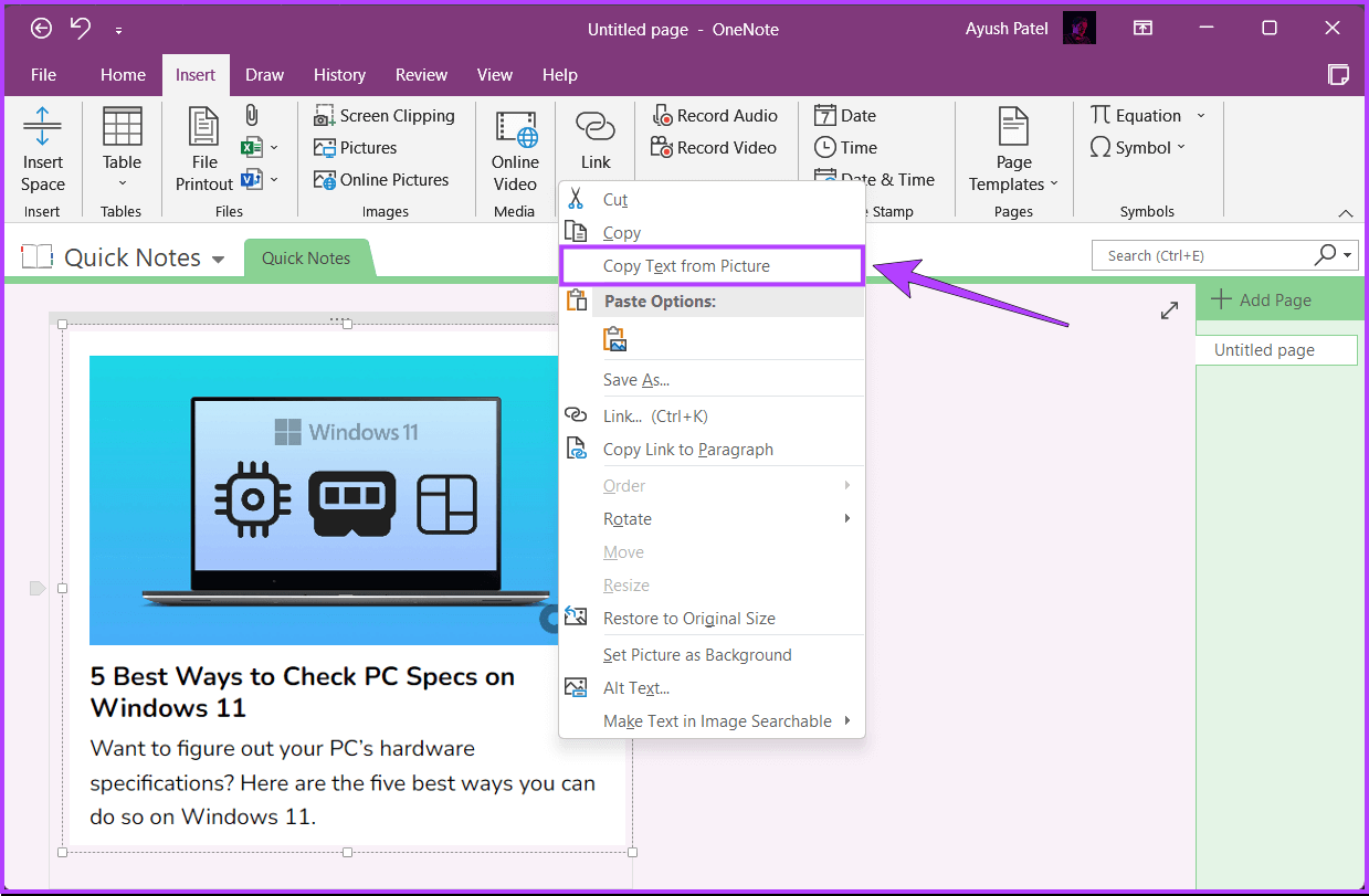 أفضل 3 طرق لاستخراج النص من الصور على Windows 11 - %categories