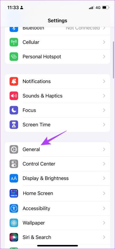 Click-on-General-400x864 6 طرق لإصلاح عدم عمل التبديل الصامت على iPhone