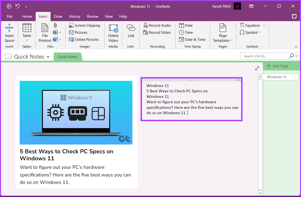 Copy-and-paste أفضل 3 طرق لاستخراج النص من الصور على Windows 11