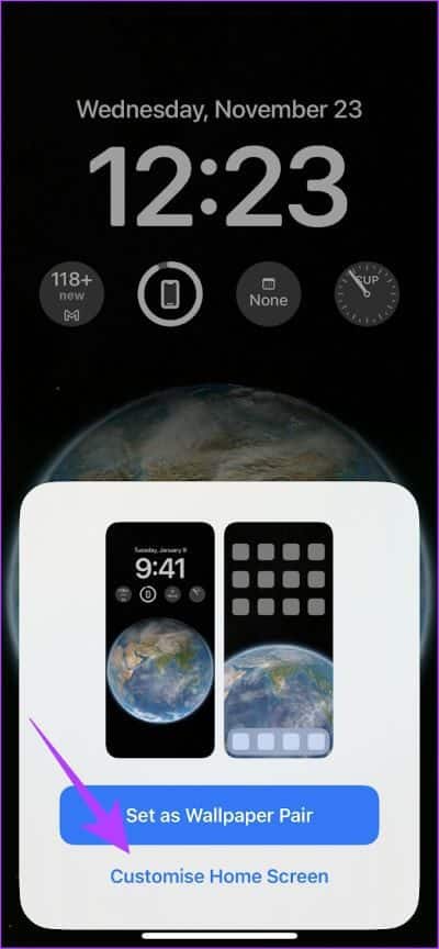 iOS 16: كيفية كيفية التعيين بشكل مختلف خلفية شاشة قفل و الشاشة الرئيسية على iPhone - %categories