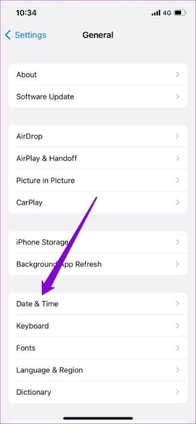Date-and-Time-Settings-on-iPhone-4-474x1024-1 أفضل 8 طرق لإصلاح مشكلات اتصال Discord على Android و iPhone