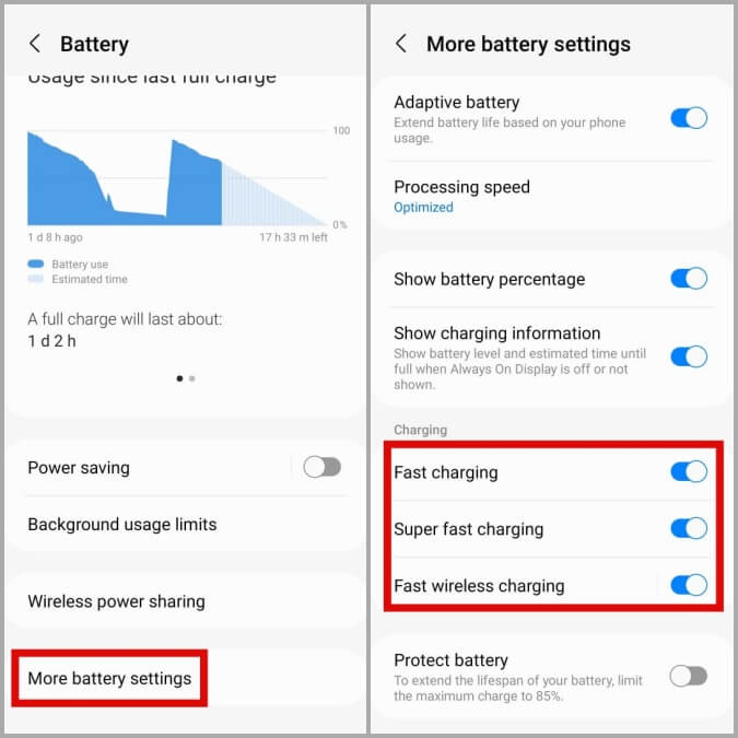 Disable-Fast-Charging-on-Samsung-Phone-675x675 أفضل 7 طرق لمنع ارتفاع درجة حرارة هاتف Samsung Galaxy الخاص بك