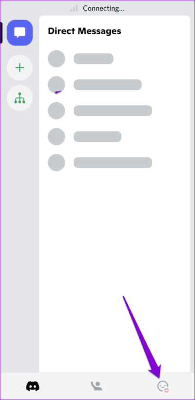 Discord-Profile-Tab-500x1024-1 أفضل 8 طرق لإصلاح مشكلات اتصال Discord على Android و iPhone