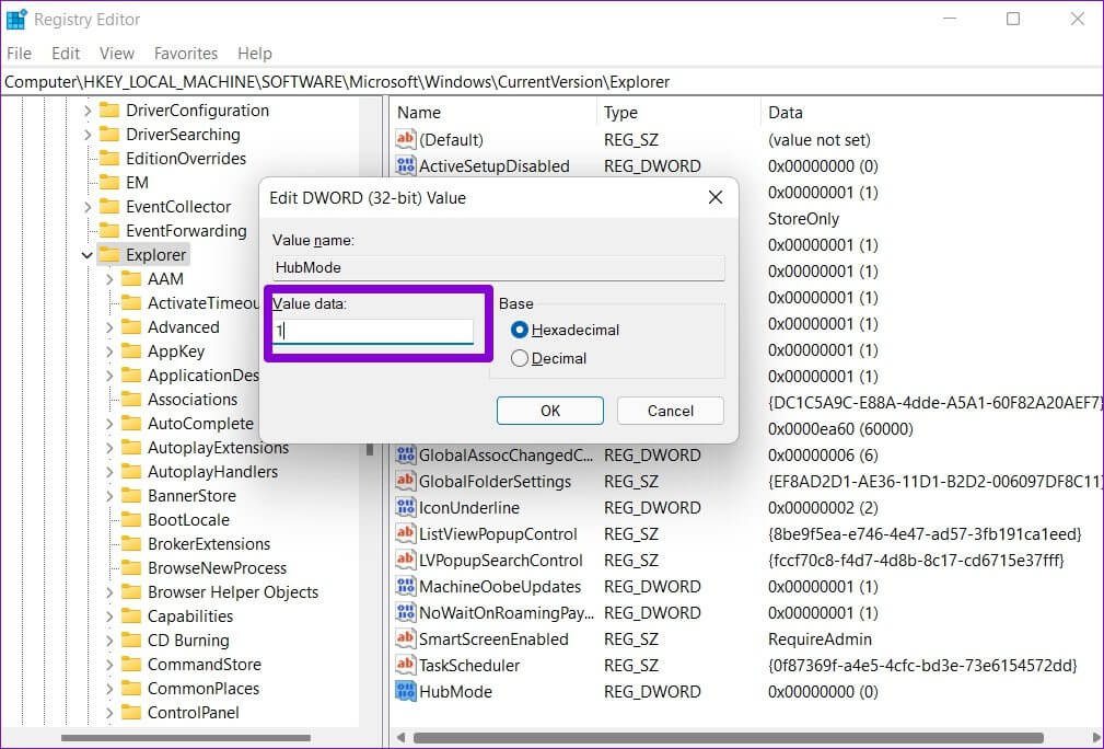 Edit-Registry-Editro-1009x684 كيفية استخدام الوصول السريع في Windows 11