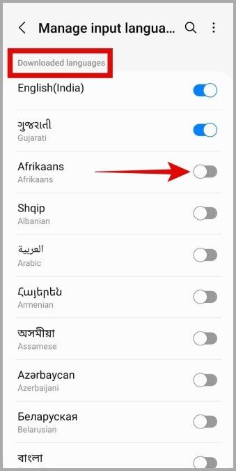 Enable-Input-Language-on-Samsung-Galaxy-Phone كيفية تغيير النظام ولغة التطبيقات الفردية على هواتف Samsung Galaxy