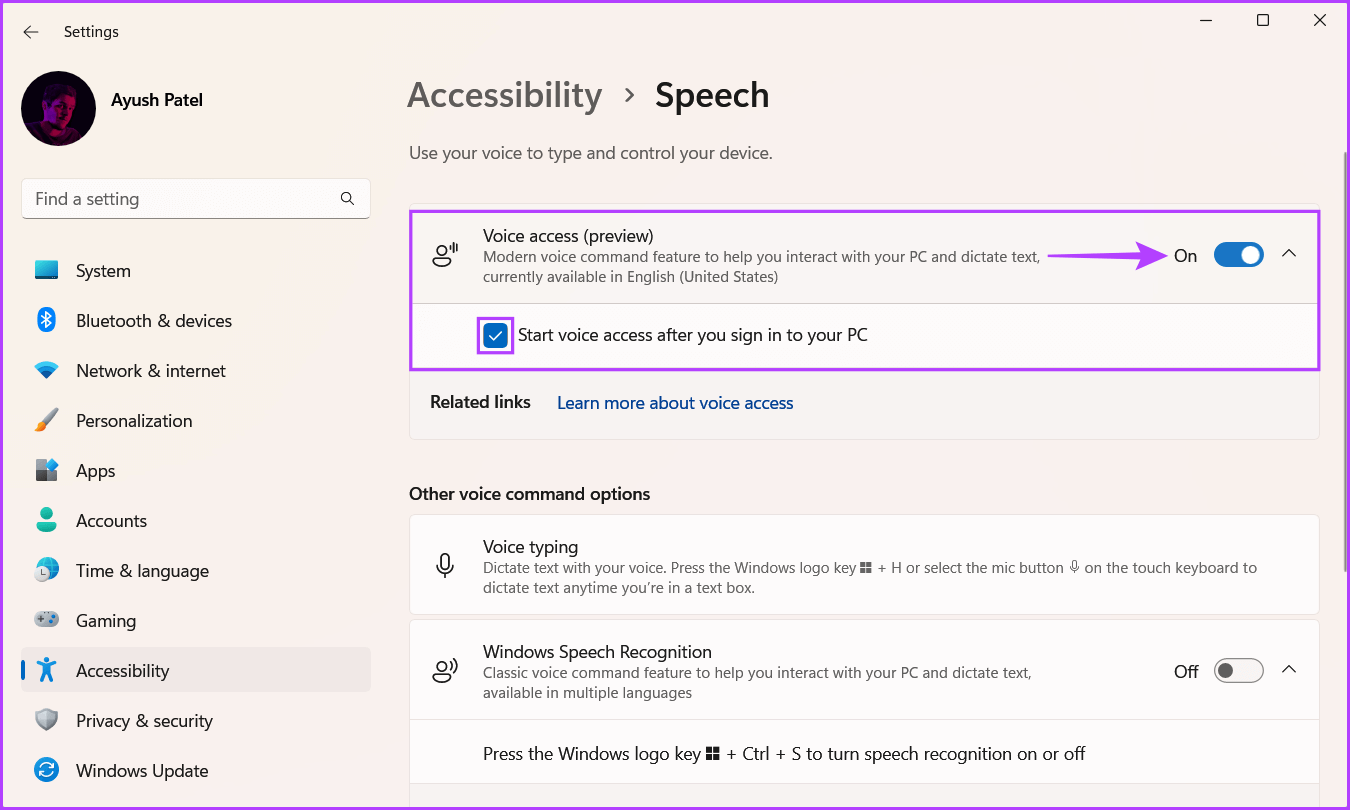 كيفية تمكين الوصول الصوتي واستخدامه على Windows 11 - %categories