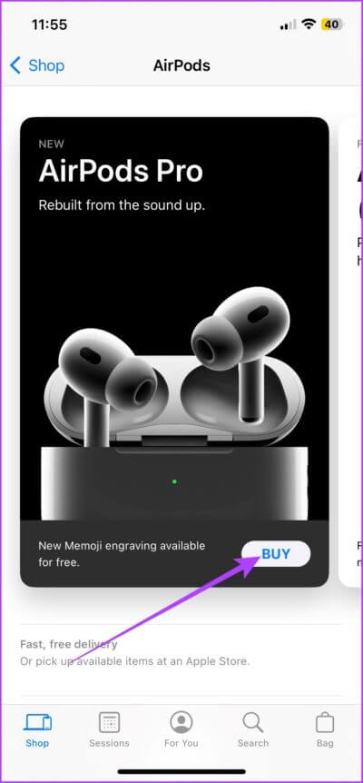 Engrave-Memoji-on-AirPods-via-Apple-Store-App-2-713x1536-1 كيفية نقش حافظة AirPods باستخدام Memoji أو Emoji أو Text مجانًا