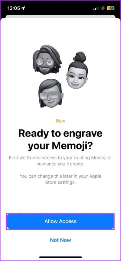 Engrave-Memoji-on-AirPods-via-Apple-Store-App-6-713x1536-1 كيفية نقش حافظة AirPods باستخدام Memoji أو Emoji أو Text مجانًا
